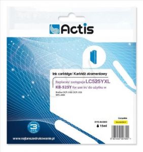 Actis tusz do Brother LC525Y new KB-525Y
