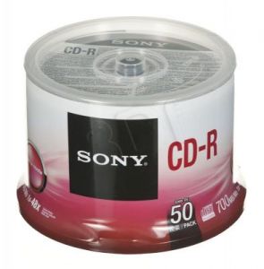 CD-R Sony 50CDQ80SP 700MB 48x