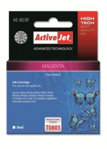 ActiveJet AE-803R tusz magenta do drukarki Epson (zamiennik Epson T0803) Premium