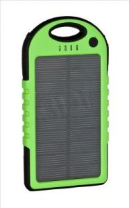 PowerNeed Ładowarka solarna S5000G 5000mAh USB zielona