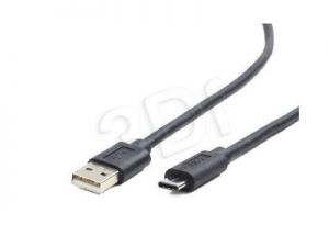 GEMBIRD KABEL USB 2.0 AM - USB TYPE-C 1.0 M CZARNY