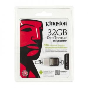 Kingston Flashdrive DataTraveler microDuo 32GB USB 2.0 Brązowy