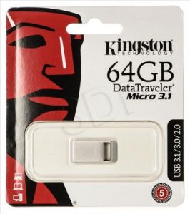 Kingston Flashdrive DTMC3/64GB 64GB USB 3.1 Stalowy