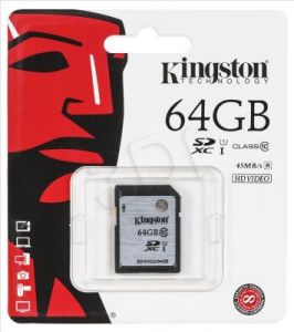 Kingston SDXC SD10VG2/64GB 64GB Class 10,UHS Class U1