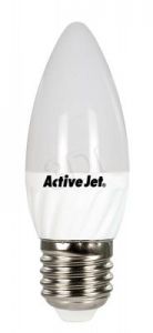 ActiveJet AJE-DS3027C-W Lampa LED SMD candle 320lm 4W E27 barwa biała ciepła