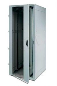 Triton Szafa rack 19\"  stojąca RMA-42-A68-CAX-A1 (42U, 600x800mm, przeszklone drzwi, kolor jasnosza
