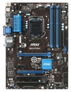 MSI B85-G41 PC Mate Intel B85 LGA 1150 (2xPCX/VGA/DZW/LAN/SATA3/USB3/DDR3/CROSSFIRE)
