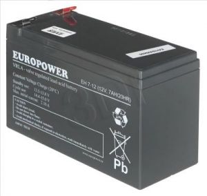 Akumulator EVER Do Ups Europower 12V 7Ah T2