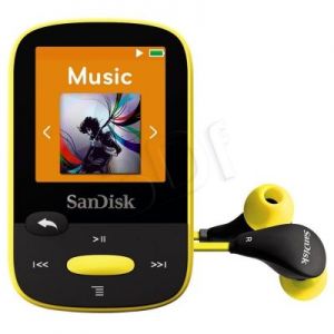 SANDISK MP3 SANSA CLIP SPORTS 4GB ŻÓŁTA