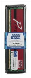 GOODRAM DDR3 PLAY 4GB PC1600 RED CL9 512x8