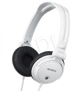 Słuchawki nauszne Sony MDRV150W (Biały)