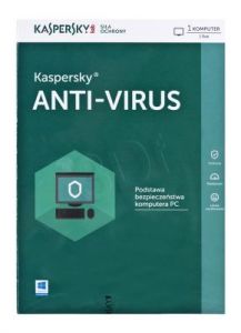Kaspersky Anti-Virus 2016 1D/12M